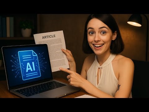 How to Turn Articles into Content Quickly with AI (Step-by-Step Guide)