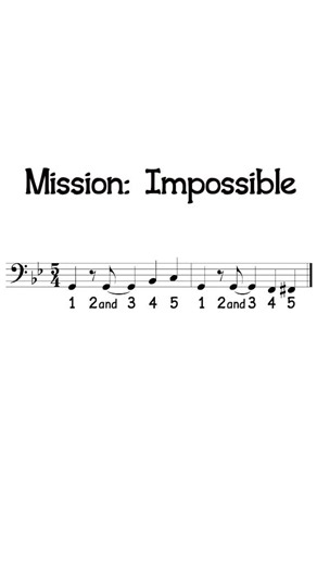 7.1K views · 13 reactions | Irregular Meter 5/4 11.1-6 #musictheory #musictheorylessons #musictheory101 #musictheorytips #musictheoryteacher #musictheorylesson #musictheoryforbeginners #composemusic #writemusic #readmusic #missionimpossible | Three Minute Music Theory | Facebook