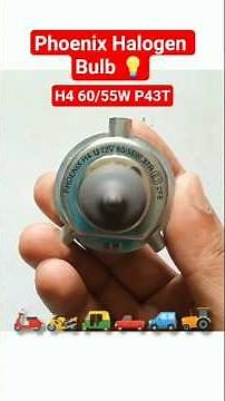 Phoenix Halogen Bulb 💡 H4 60/55W P43T 12V 🔥💯