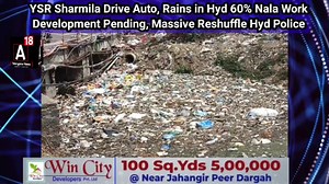 3.3K views · 137 reactions | YSR Sharmila Drives Auto, Rains in Hyderabad 60% SNDP Work Pending, Massive Reshuffle in Hyd Police | A18 Telangana News | Facebook
