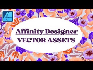 COURSE TRAILER: Affinity Designer Basics Tutorial ✿ Vector Assets for Surface Pattern Design