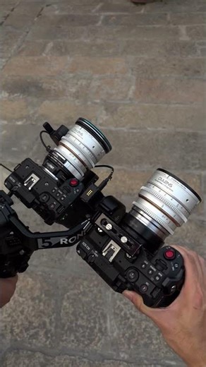 my camera duo setup is complete!