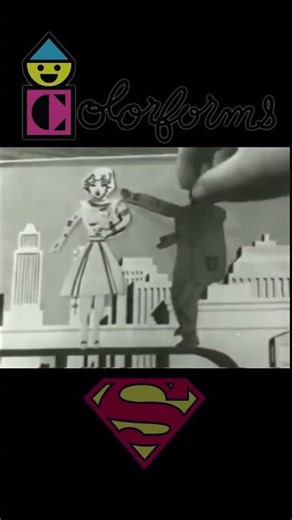 Superman Colorforms Commercial #shorts