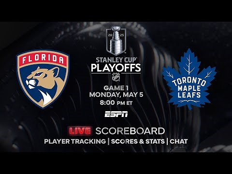 2025 NHL Playoffs - Game 1: Florida Panthers vs. Toronto Maple Leafs