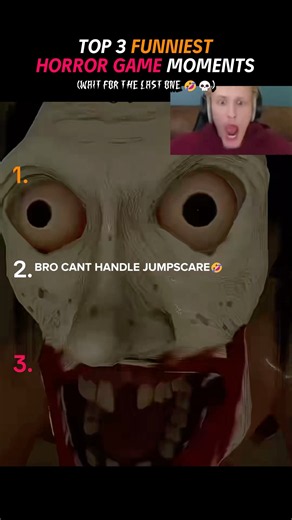 Ranking Top 3 Funniest Horror Game Moments ( Bro Can't handle Jumpscares🤣)