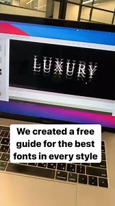 How to pick the right font?