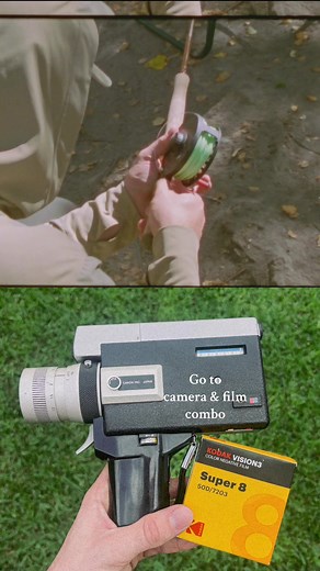 Super 8 Camera Setup with Canon Auto Zoom 518