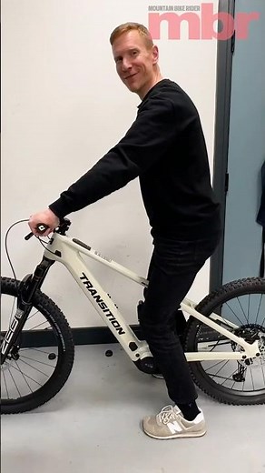 The smart way to measure reach! #mtb #mountainbike