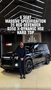 6 Seat 110 Hard Top with Very High Factory Bespoke Specification 💥 2025 25 Land Rover Defender 110 3.0 D350 X-Dynamic HSE Hard Top Commercial (6 Seat) ( VAT) Live Priced at £84,990 - PLEASE NOTE: This Defender is VAT Qualifying, Price Plus VAT- Contact Liam on 07795623213 or Business WhatsApp us on 07724101010 📲 Finished in Santorini Black Metallic paired with Extended Black Exterior Pack Detailing, 22" Black Alloys with All Terrain Tyres and Xenon Blue Calipers, Gloss Black Wide Arch Kit, Dar