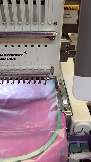 Just a little sneak peek how the embroidery works its magic! Come see for yourself at the Cinder_Shack, daily 10-5. | Shaw Dogs Embroidery Hats & More