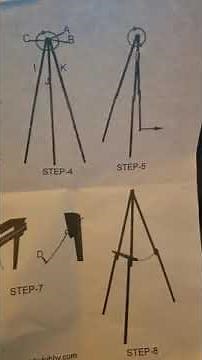 Display & Sketch Easel from Hobby Lobby (assembled)