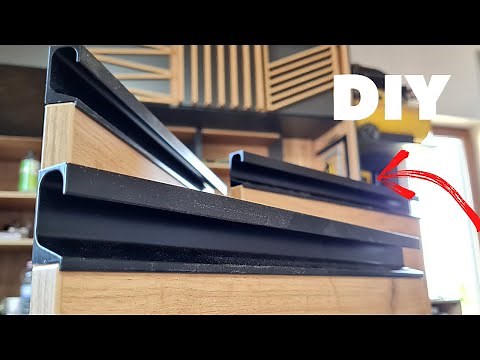 How to install the UKW-7 edge furniture handle. Which kitchen furniture handles should I install? 🤔