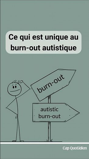 Ce qui diDifférencie le burn-out autistique du burn-out classique