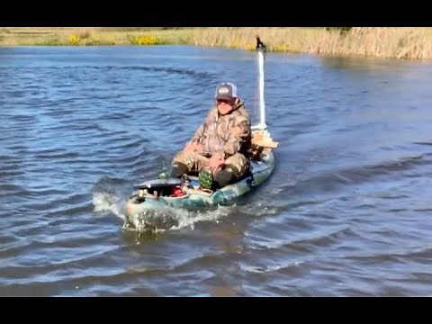 CRAZY FAST KAYAK (80lb trolling motor)