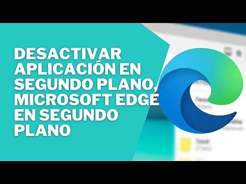 👉 How to disable background apps, Microsoft Edge in the background.