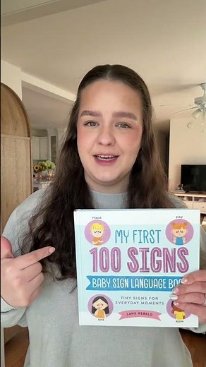 My First 100 Signs: Baby Sign Language Book #books #signlanguage #babysign