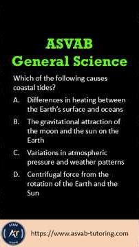 ✈️ ASVAB General Science Question Review | Coastal Tides 📘#ASVAB #ASVABPrep #GeneralScience