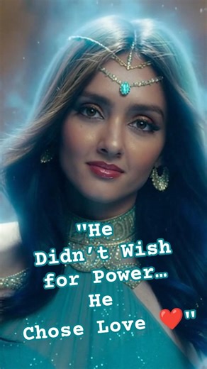 He Found a Genie… But Forgot All His Wishes! 😳✨"#lamp #genie #love #girl #power #explore #viralvideo