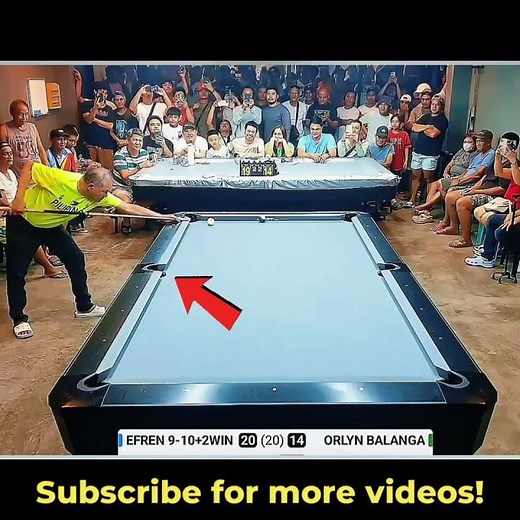 Efren Reyes Trick Shots on Actual Match #shorts