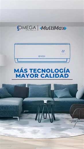 MultiMax on Instagram: "¡Ambientes más frescos!❄️ . Con el aire acondicionado tipo Split Omega Electronics de 12000 BTU, con tecnología Inverter y corriente 220v, disponible en MultiMax.✨ . Descubre más en:  www.multimax.com.ve . #MultiMax #Multimarca #OmegaElectronics #Aire #AireAcondicionado #Split #MultiMaxATuLado"