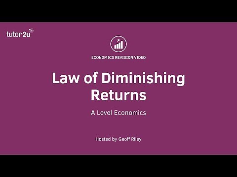 Explaining Diminishing Returns and Short Run Costs I A Level and IB Economics