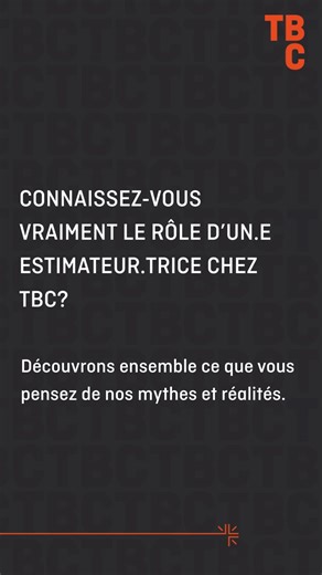 On entend souvent dire que l’estimation consiste simplement à remplir des colonnes dans un fichier Excel. Cependant, la réalité est bien plus captivante et passionnante. Entre l’analyse des risques, la coordination interdisciplinaire et l’optimisation des ressources, les estimateurs et estimatrices font vraiment office de cerveaux financiers sur nos chantiers. Découvrez les cinq mythes les plus populaires ainsi que la vérité qui se cache derrière chacun. | TBC Constructions Inc