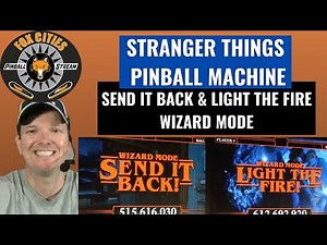 Stranger Things Pinball Machine by Stern Pinball - Wizard Modes