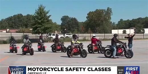 Safety Alert: Motorcycle safety classes in Greenville