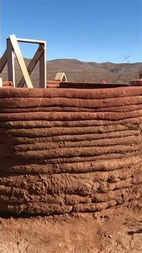 Hyperadobe earth building