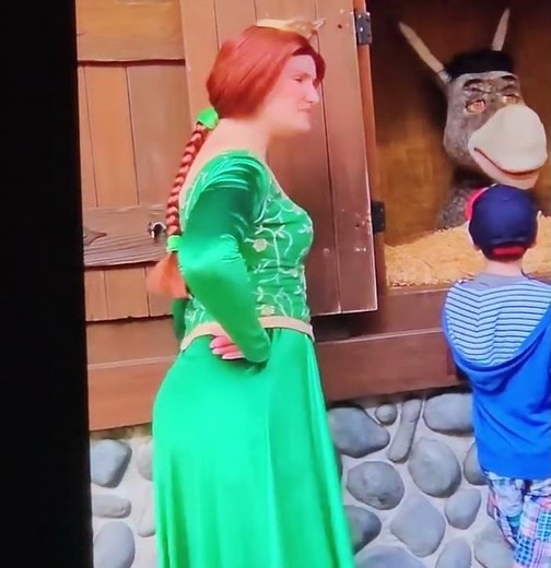 Princess Fiona at universal studios Orlando