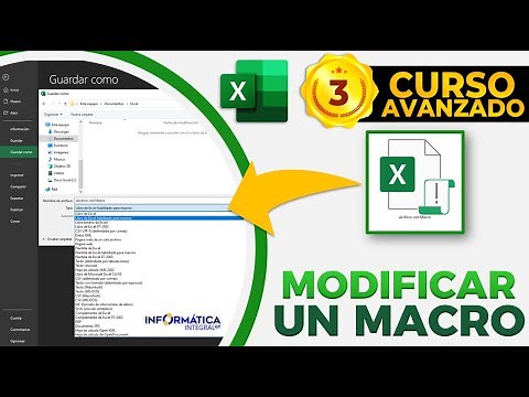 Como modificar un Macro en Excel (Nueva Versión)
