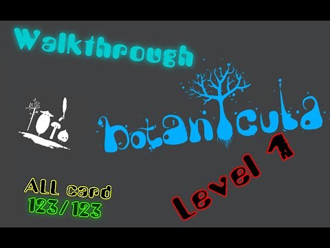 Full Botanicula walkthrough Level 1 + all (123) card and achievement