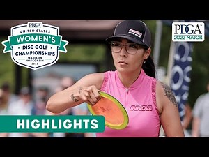 Round 2 Highlights | United States Women's Disc Golf Championships