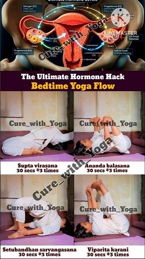 Ultimate Hormone Harmony Hack Therapy: Bedtime Yoga Flow for Better Sleep & Resonate Mind Body Soul