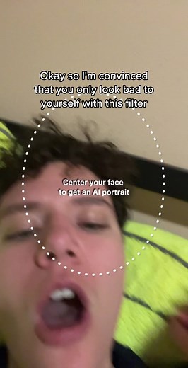 big fan of the filter overall tho #ai #aiportrait