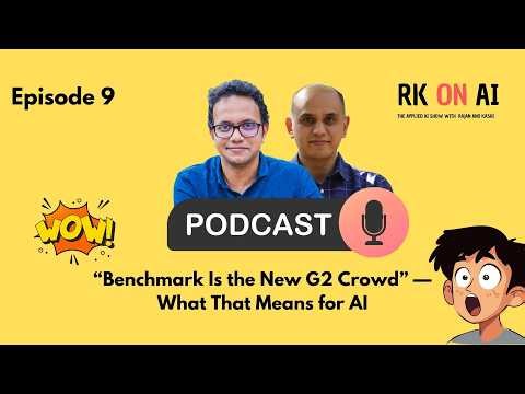 Benchmark Is the New G2 Crowd, What That Means for AI