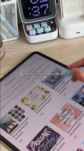 Free Procreate brushes to try