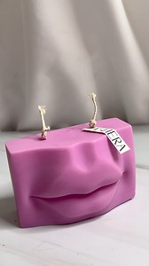 OMG!! Purple Lips candle💜🪻 #candle #candles #asmr #diy #candlemaking #candlebusiness #homedecor #ecocandles #candlemakingbusiness #eco #bio #home #homecandles #lips #purple | Ashera Candles