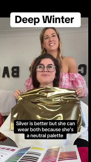 Best Metal Colours for Deep Winter: Silver or Gold? | Colour Analysis
