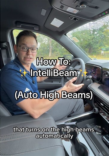 Uso de las luces de auto IntelliBeam en Chevy