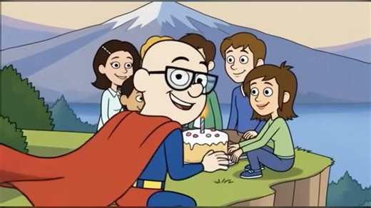 Birthday surprise 🎂🫣✨ #Viral #Animation #Cartoon #Funny #comedy