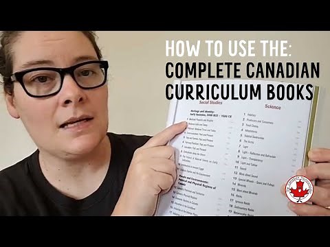 How to Use the Complete Canadian Curriculum Books In Your Homeschool