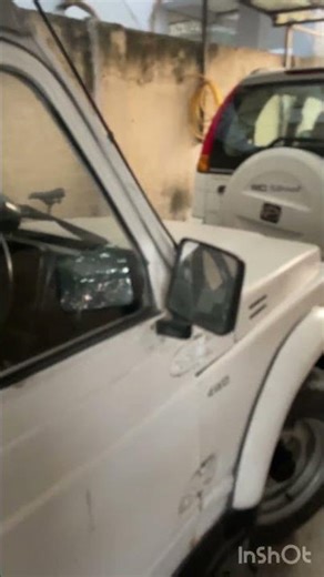 Gypsy hood fitting done #automobile