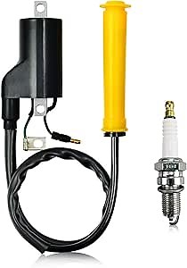 30500-HN1-003 Ignition Coil & Spark Plug Replace 30700-KCZ-000 Fit for Honda Sportrax 400 TRX400EX XR400R