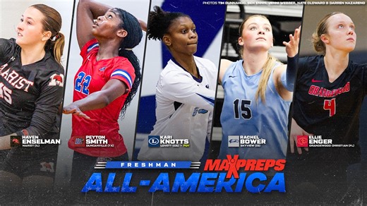 High school volleyball: Kari Knotts of Georgia leads 2025 MaxPreps Freshman All-America Team