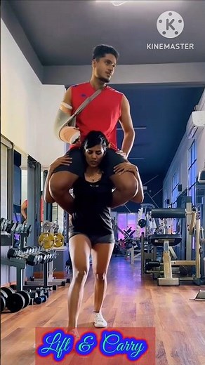 Shoulder Carry Video #_like #_share #_comment #_subscribe #_lifting video