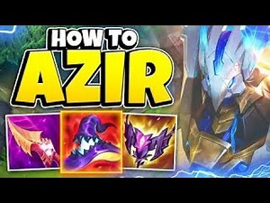 WATCH THIS VIDEO TO IMPROVE AT AZIR | EDUCATIONAL AZIR GAMEPLAY GUIDE | BEST AZIR BUILDS