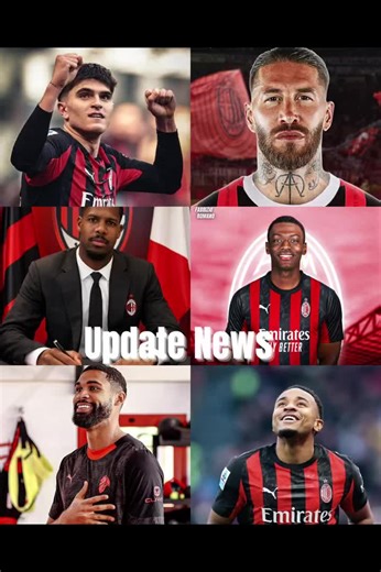Ramos Contract Update with AC Milan in Serie A