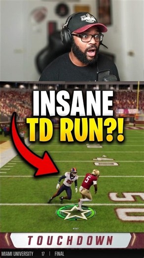 BEST TD RUN OF ALL TIME IN CFB 27 Dynasty Mode?