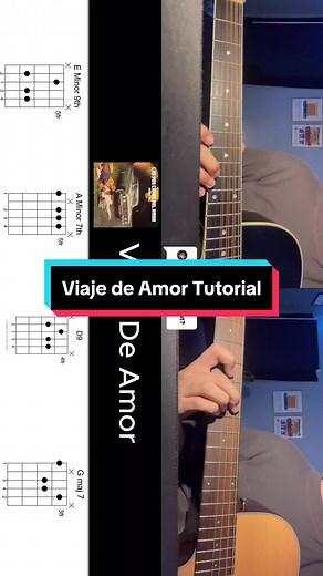 How to Play Viaje de Amor - Dannylux Requinto and Acordes Tutorial